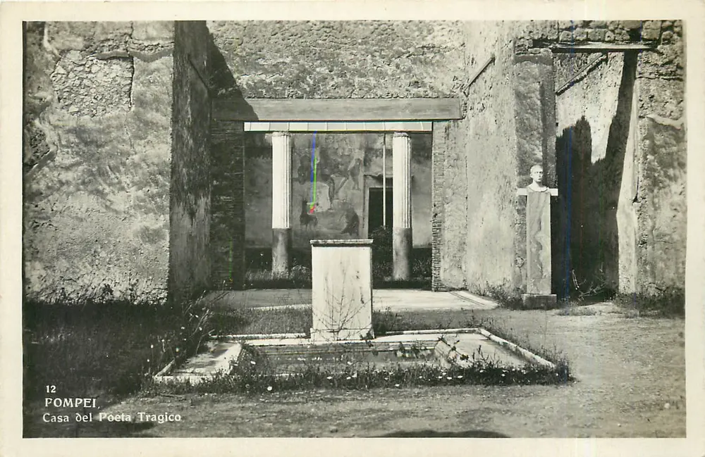 Pompeii — Casa del Poeta Tragico — n°12 - Recto
