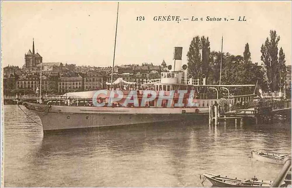 Genève — La « Suisse » — LL - Voorkant