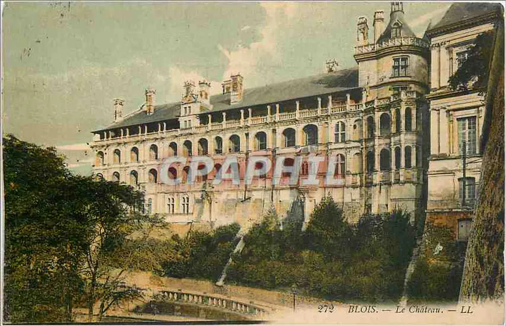 Blois — O Castelo — LL - Frente