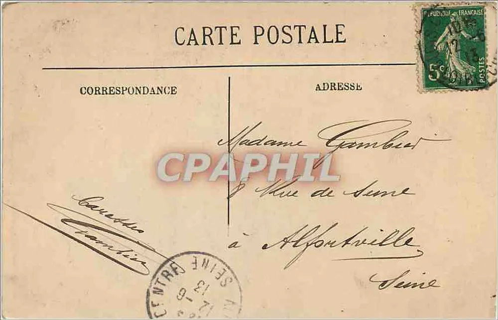 Blois — O Castelo — LL - Verso