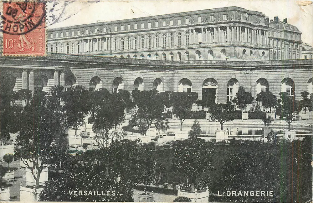 Versailles — A Orangerie — editor HOPIN, número de série não visível - Frente