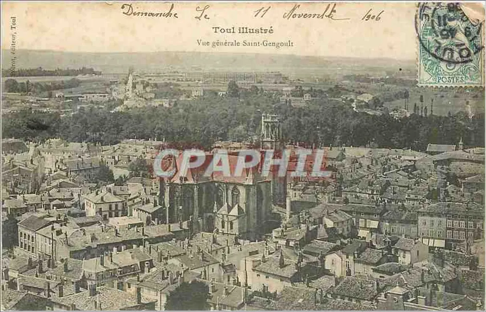 Saint-Gengoult — General View — Toul illustré, n° 11 - Front
