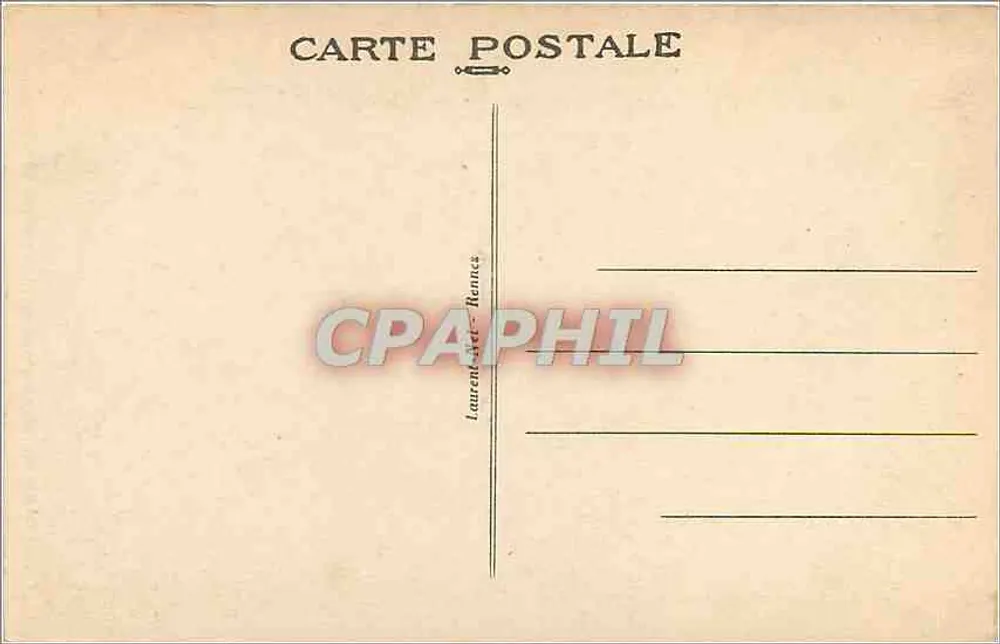 Sainte-Anne-d'Auray — Estátua Milagrosa — Laurent & Rennec - Verso