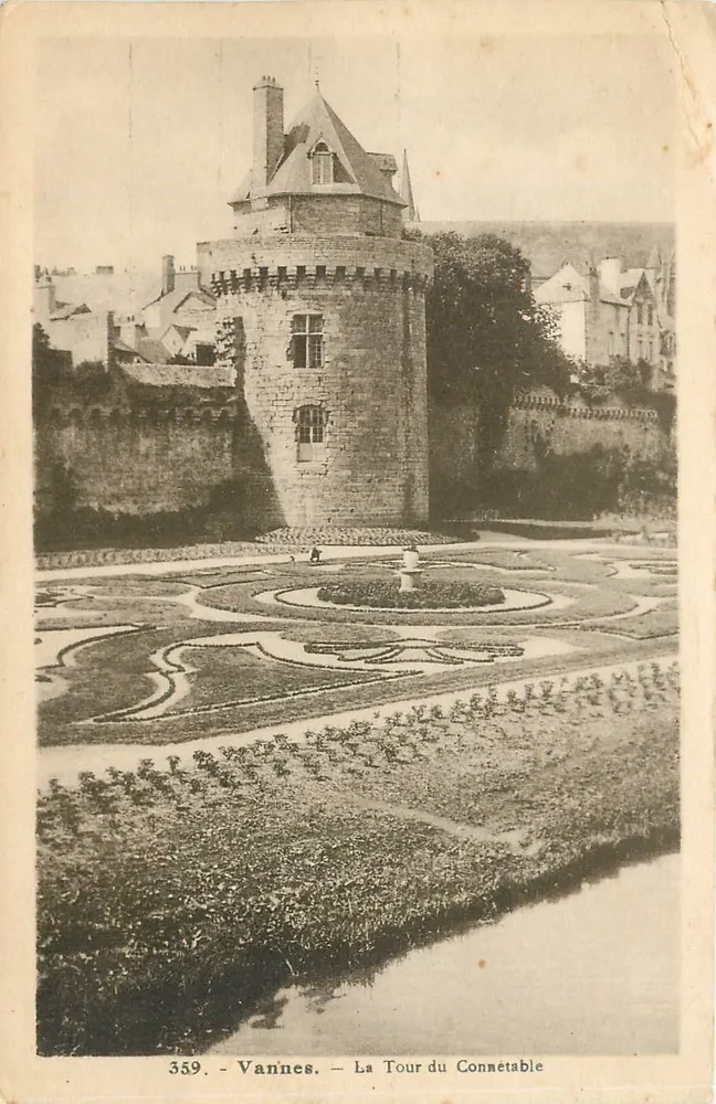 Vannes — A Torre do Connetável — Laurent-Ler-Réane - Frente