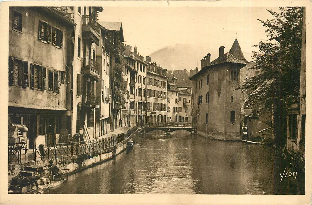 Annecy — Velho Bairro — Edições de Arte YVON - Frente