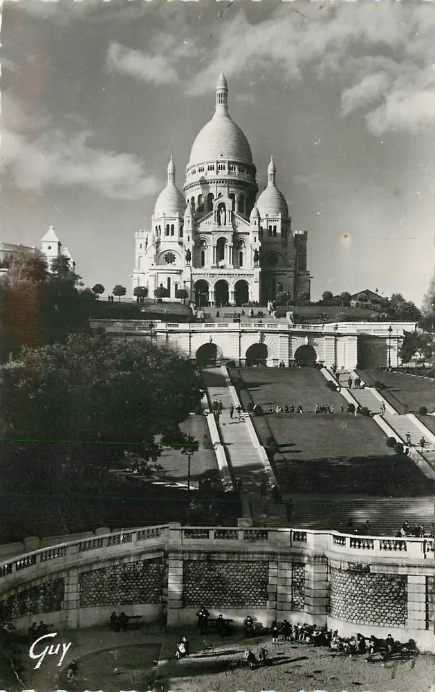 Basilique du Sacré-Cœur — Paris — édit. Guy - Recto