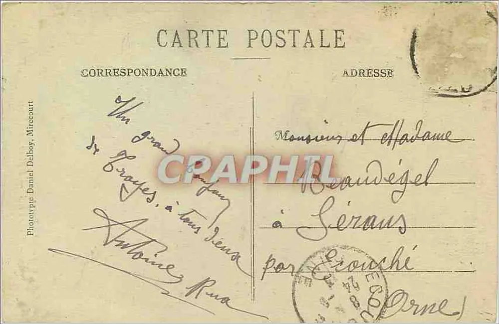 Troyes — Igreja de São Urbano — Edição G. Renard - Verso