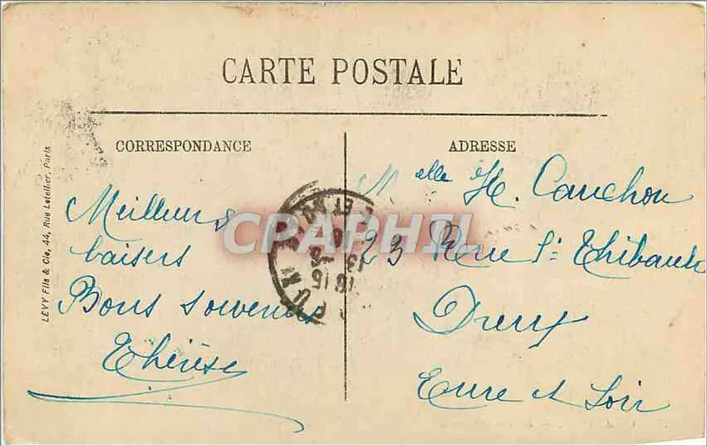 Chartres — O Teatro — LL. - Verso