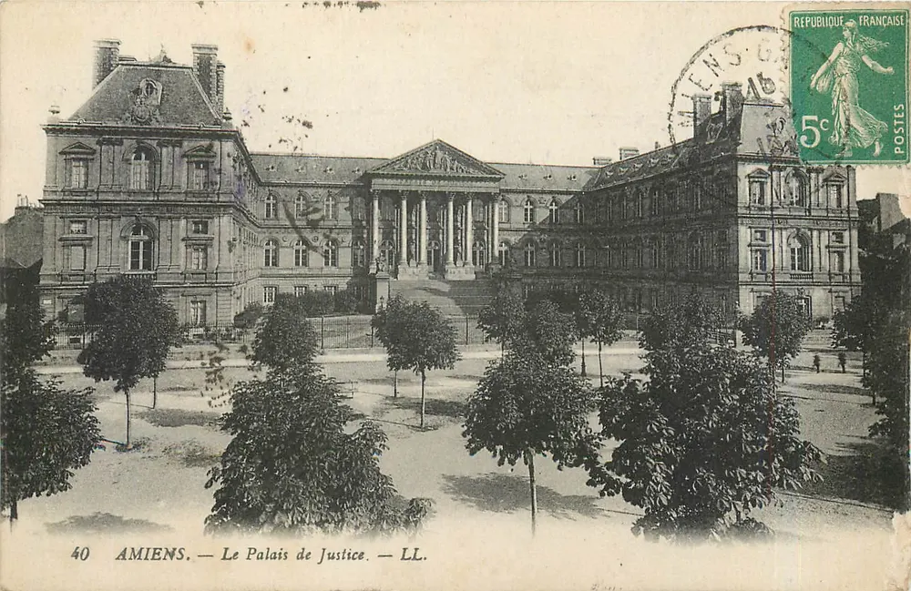 Amiens — The Palace of Justice — LL. — n°40 - Front