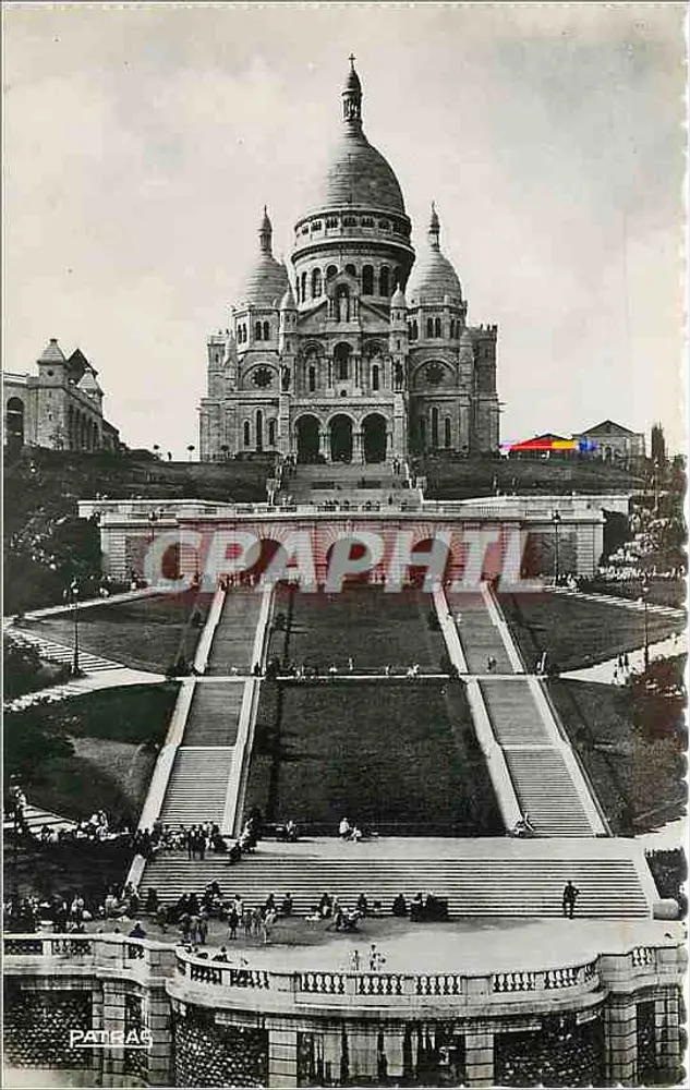 La Basilique du Sacré-Cœur — Paris — Éditeur Patras, n° 122 - Recto