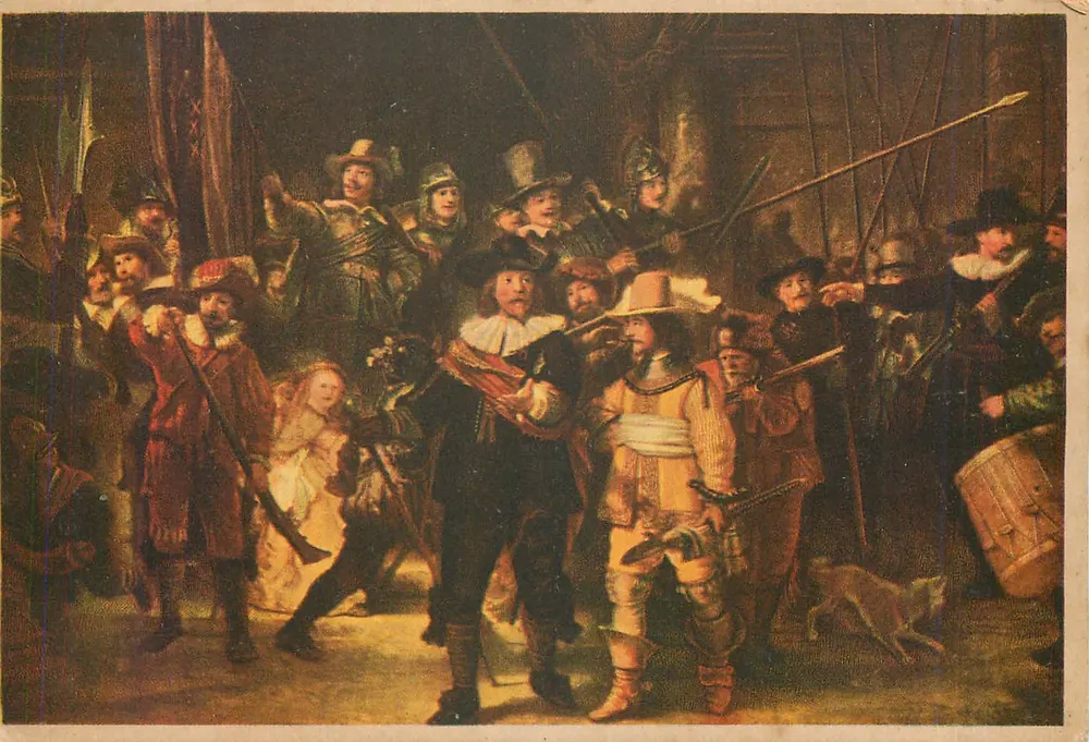 La Ronde de Nuit — Rembrandt 1606-1669 — N.V. GESTELDEN EINDHOVEN - Frente