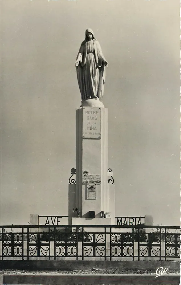 Notre-Dame de la Mina — monumentale Statue — von « Art et Religion », Paris veröffentlicht - Vorderseite