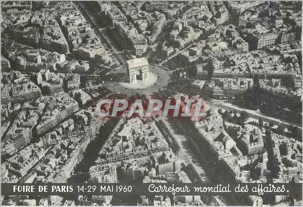 पेरिस — पेरिस व्यापार मेला 14-29 मई 1960 — विश्व व्यापार केंद्र - आगे