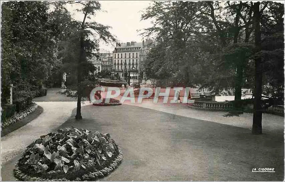 Jardim Darcy — Dijon (Côte-d'Or) — Ed. « La Cigogne » - Frente