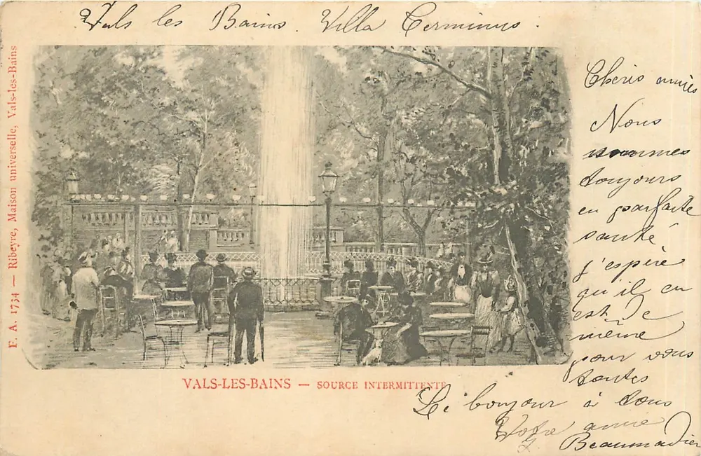 वाल्स-ले-बैंस — विला जर्मियानोस — E.A. 1734 - आगे