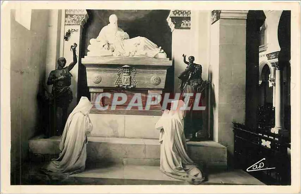 Mausolée du Cardinal Lavigerie — Basilique Primatiale de Carthage — éditeur C.A.P. n°136 - Recto