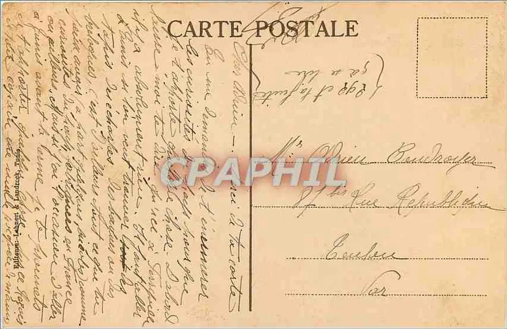 कार्थेज। कैथेड्रल — प्रकाशक: एडिशन लहोंटान एंड लैंडेक, संख्या 43 - पीछे