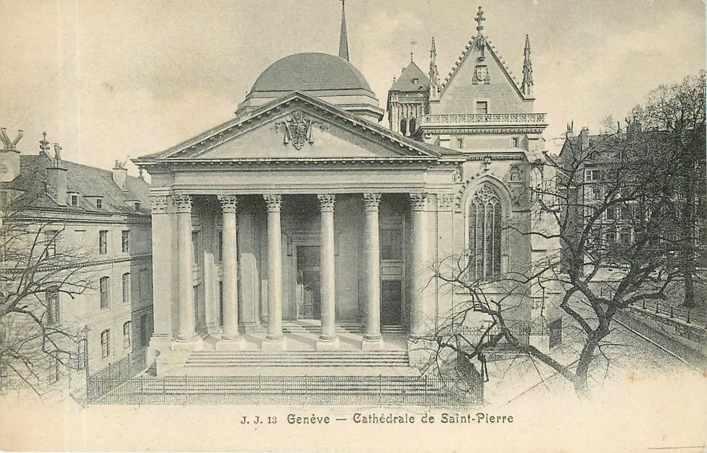 Geneva — Cathedral of Saint-Pierre — J.J. 13 - Front