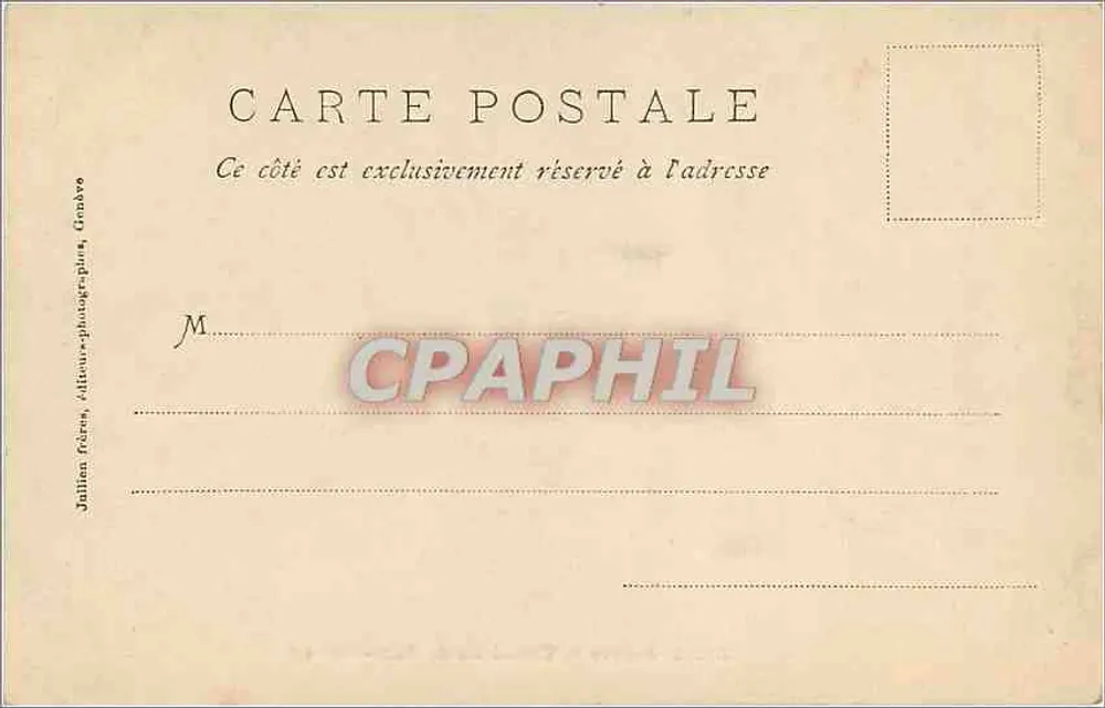Geneva — Cathedral of Saint-Pierre — J.J. 13 - Back