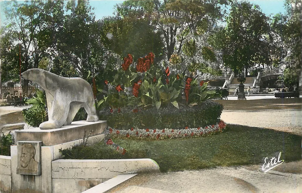 Jardins Darcy — Dijon — Éditeur Estel, n° 618 - Frente