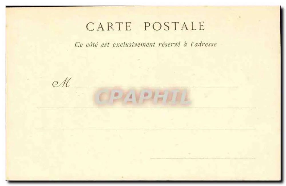 Rennes — Palast der Gerechtigkeit, Saal des Alten Parlaments von Bretagne — ND Pbol - Rückseite