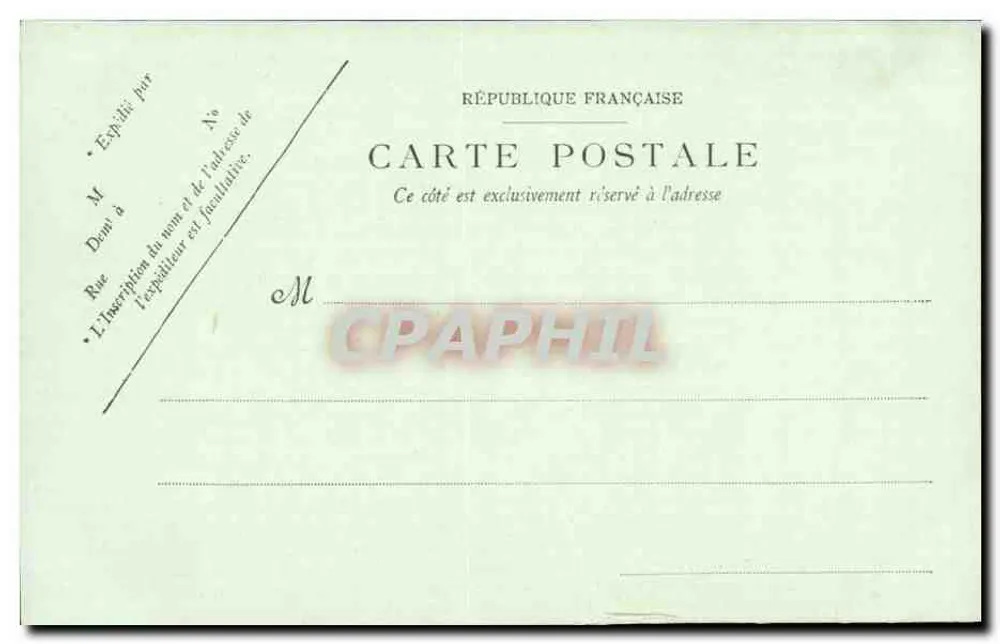Vichy — A Restauração — LL. n°48 - Verso