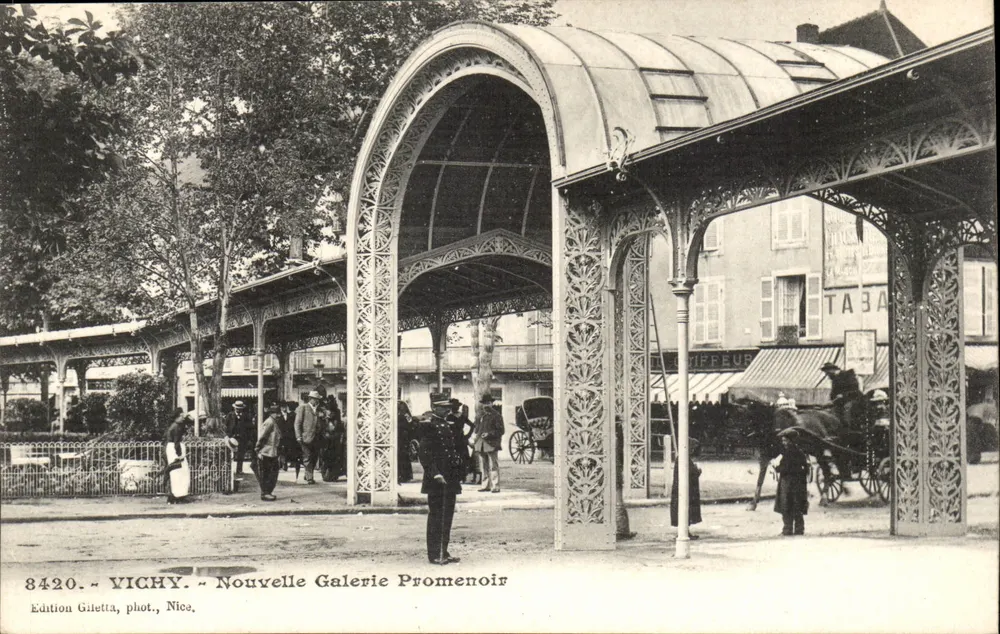 Vichy — Neue Promenoir-Galerie — Edition Giletta, Foto von Nice, Nr. 8420 - Vorderseite
