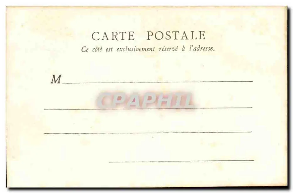 Vichy — Casino — B.F., Paris - Verso