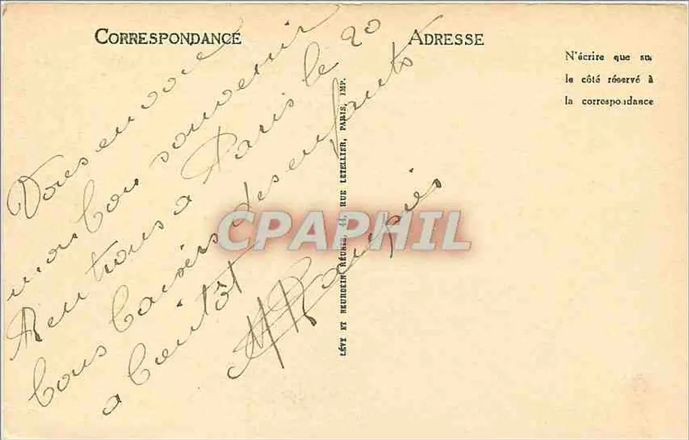 Caen — Castelo de Caen — ND — n°20 - Verso