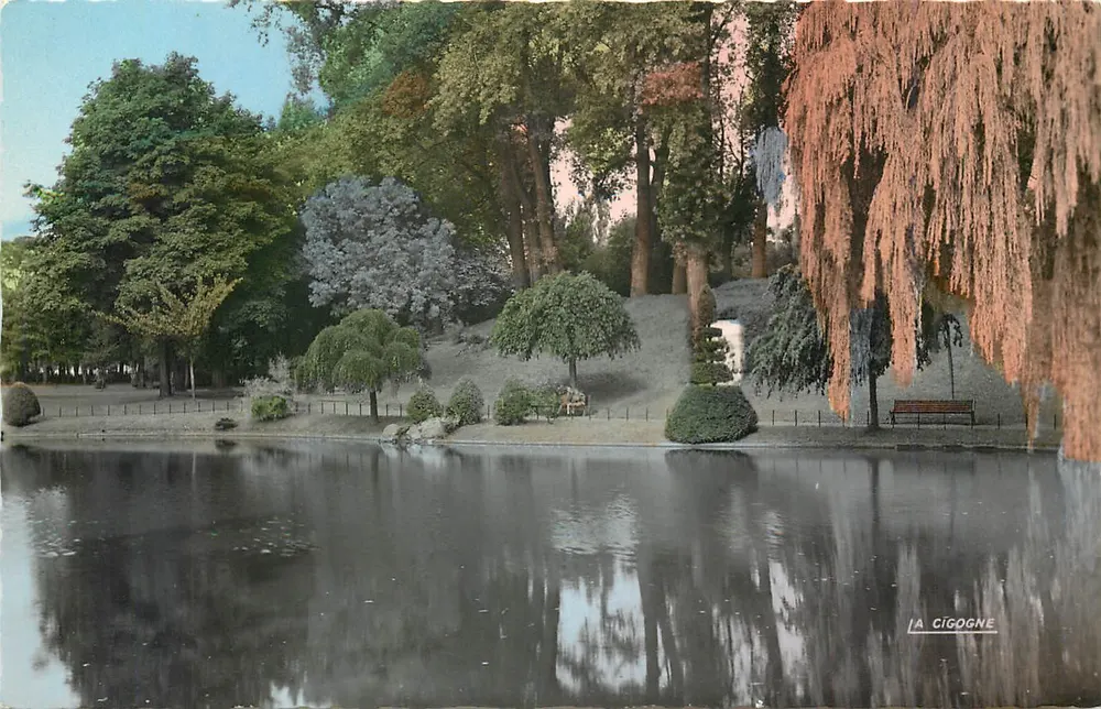 Die Storch — Park der Rhonelle — Verlag Die Storch - Vorderseite