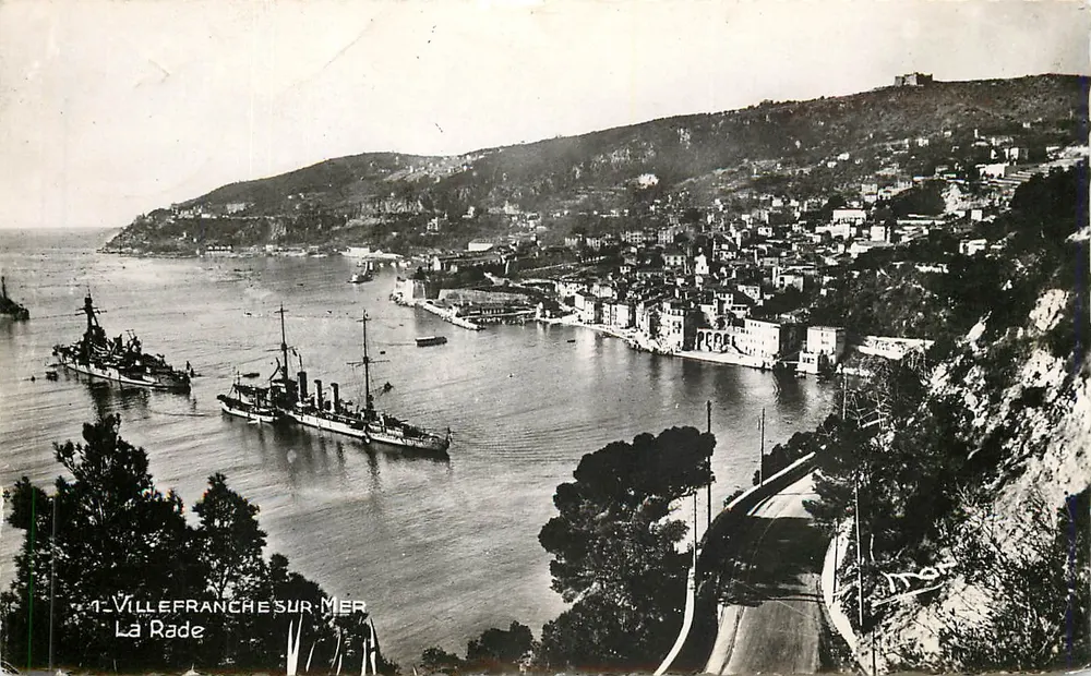 Villefranche-sur-Mer — A Baía — Les Éditions de la Rade - Frente