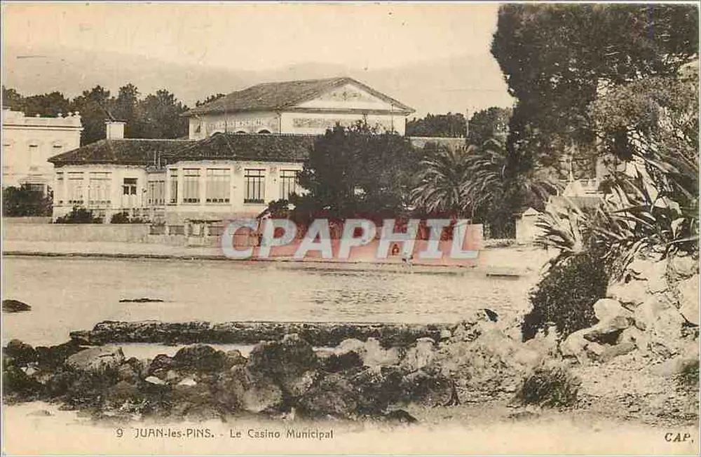 JUARN-les-PINS - Le Casino Municipal — CAP, n°9 - Recto