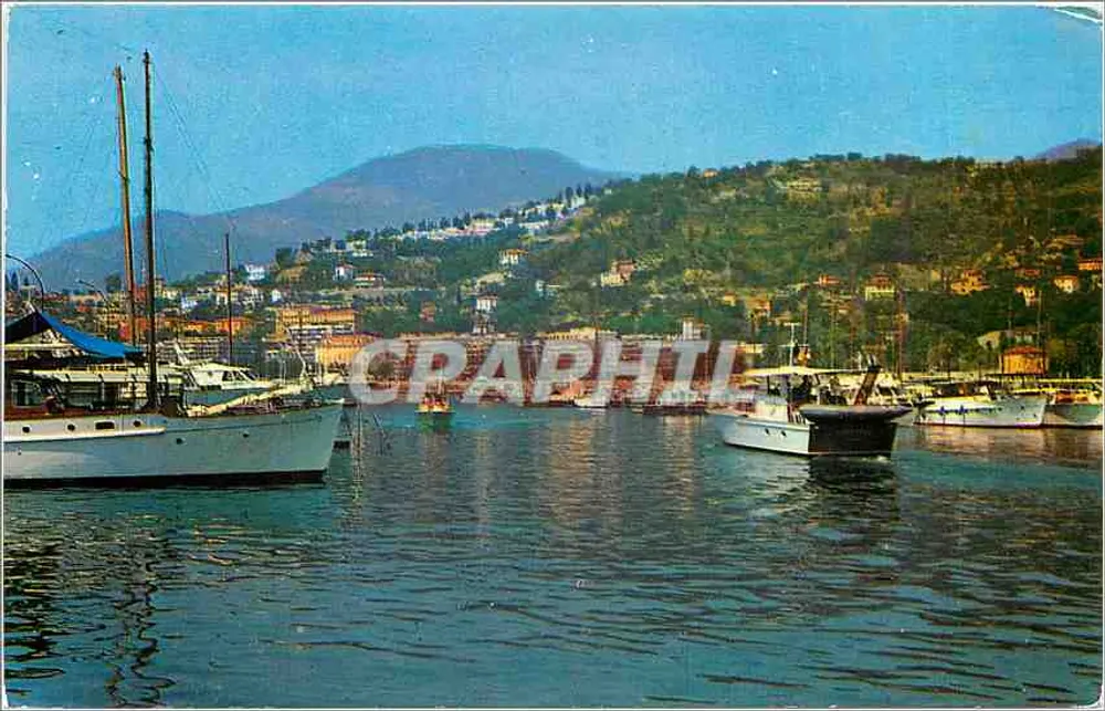 Le port de plaisance de Garavan — Menton — Éditions Tabla - Recto