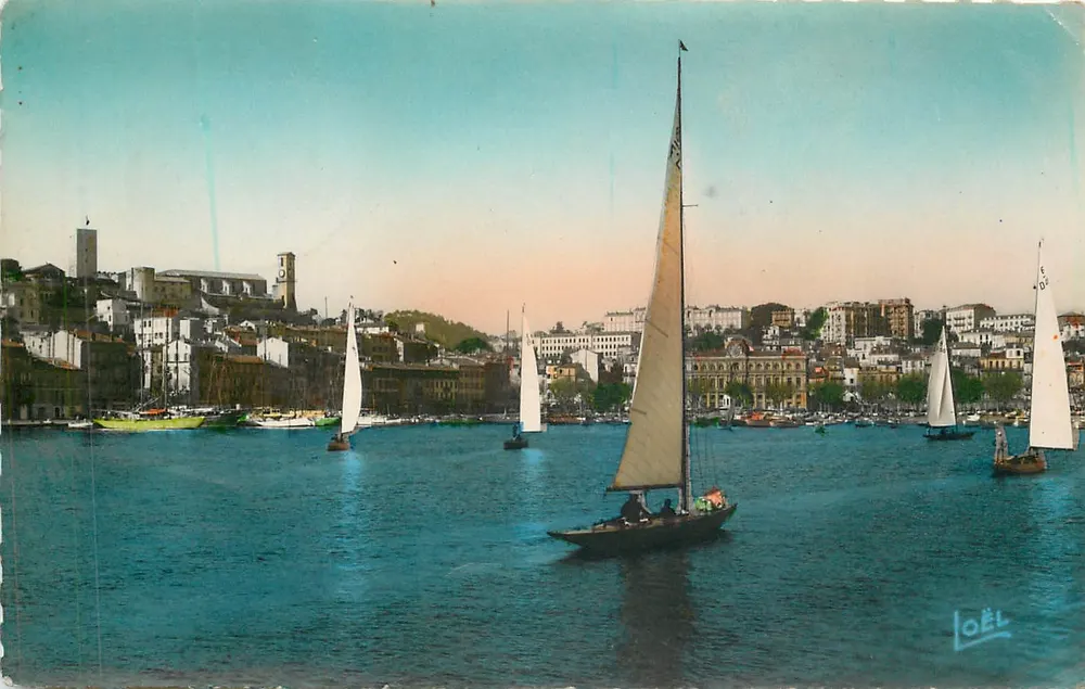 Cannes — O Porto e o Suquet — Editores Loël, n° 2221 - Frente
