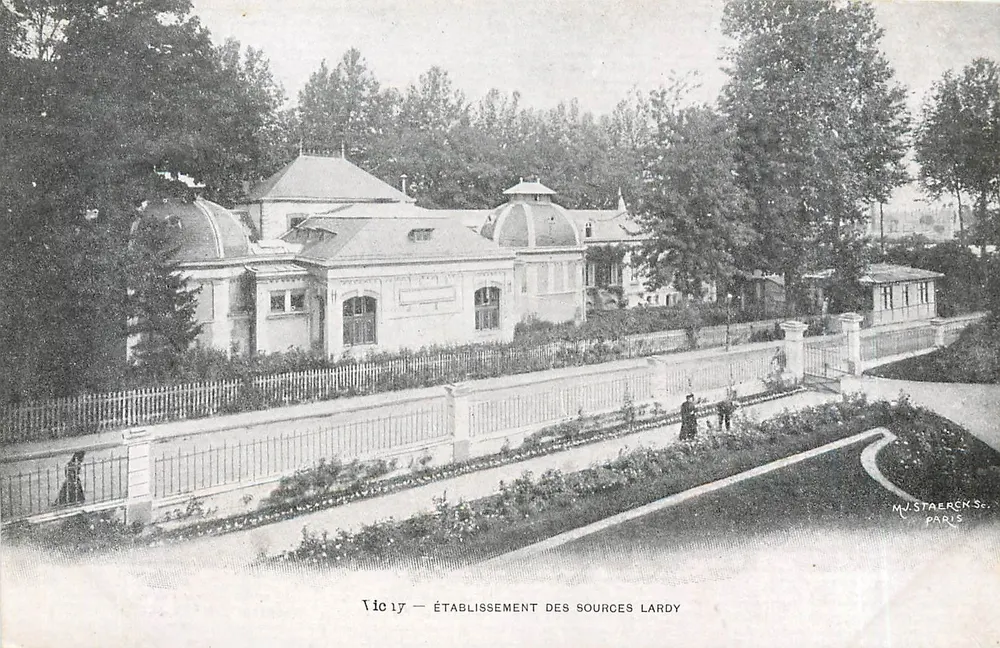 Vic 17 — Zespół źródeł Lardy — M.J. Staercks, Paryż - Awers
