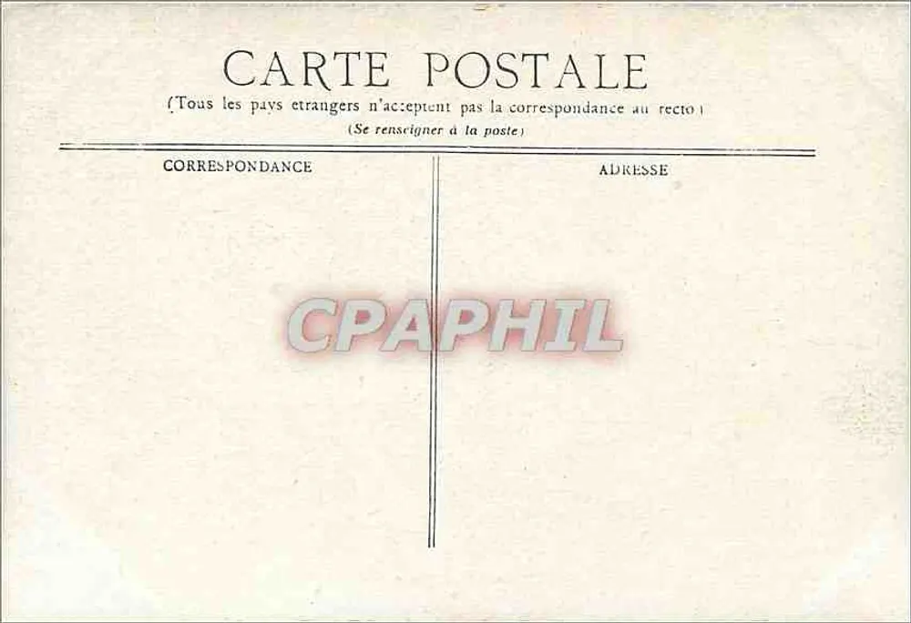 Vichy — Parque e Fontes dos Célestins — Staerck & Paris, n° 5776 - Verso