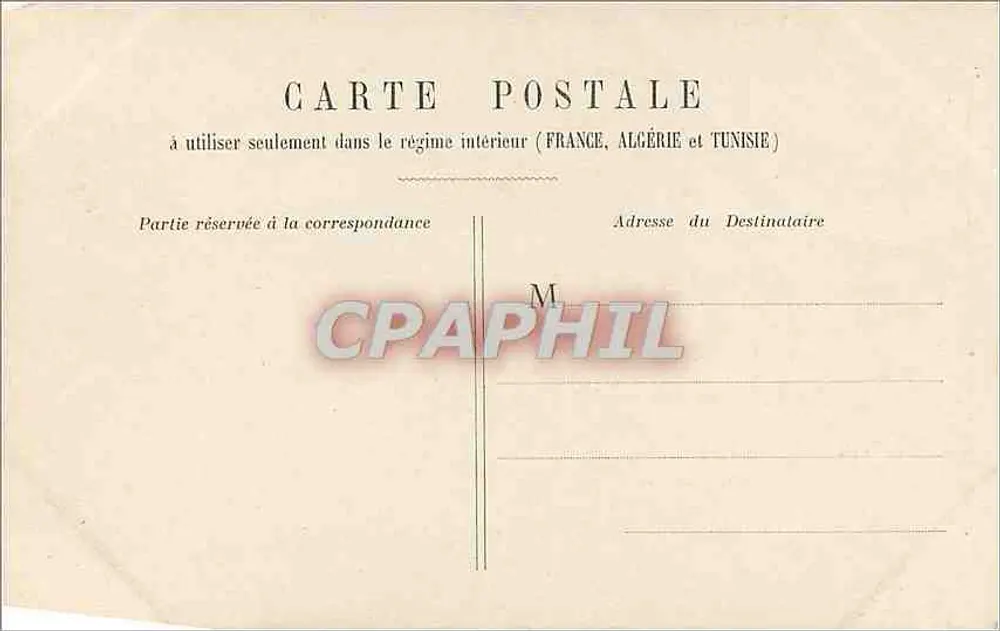 Paris — Tribunal de Comércio e a Conciergerie — 27 PARIS - Verso