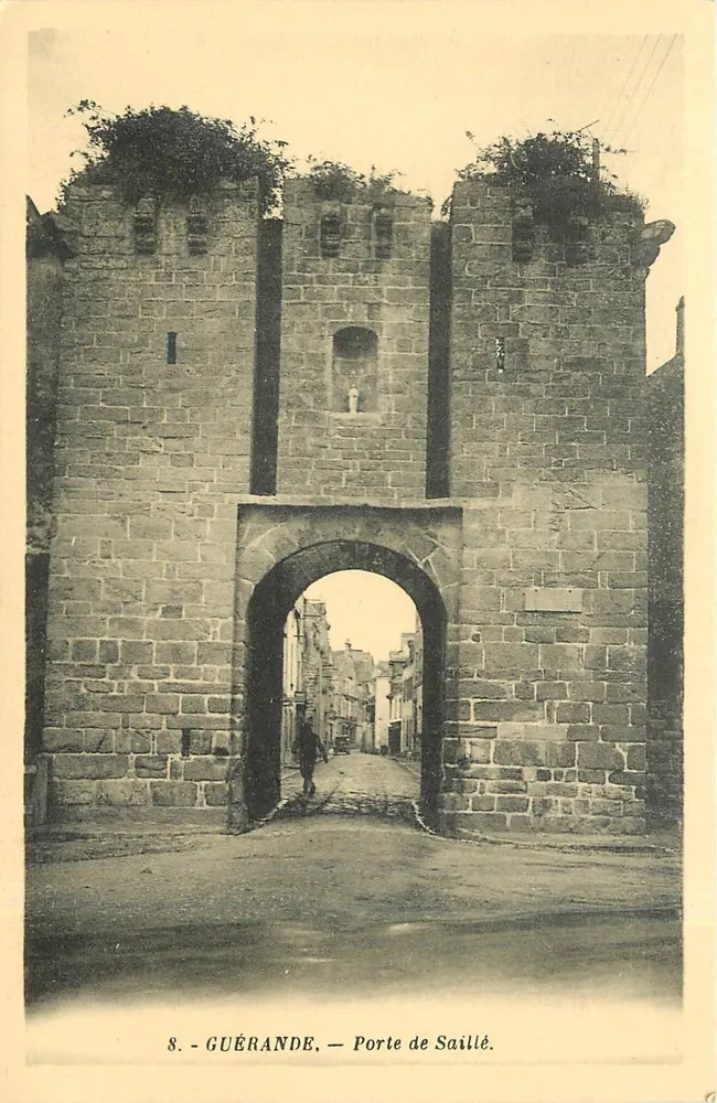 Guérande — Porta de Saille - Frente