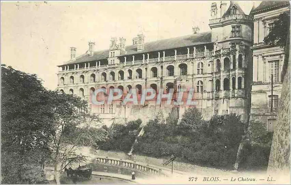 Blois — O Castelo — L.L. - Frente