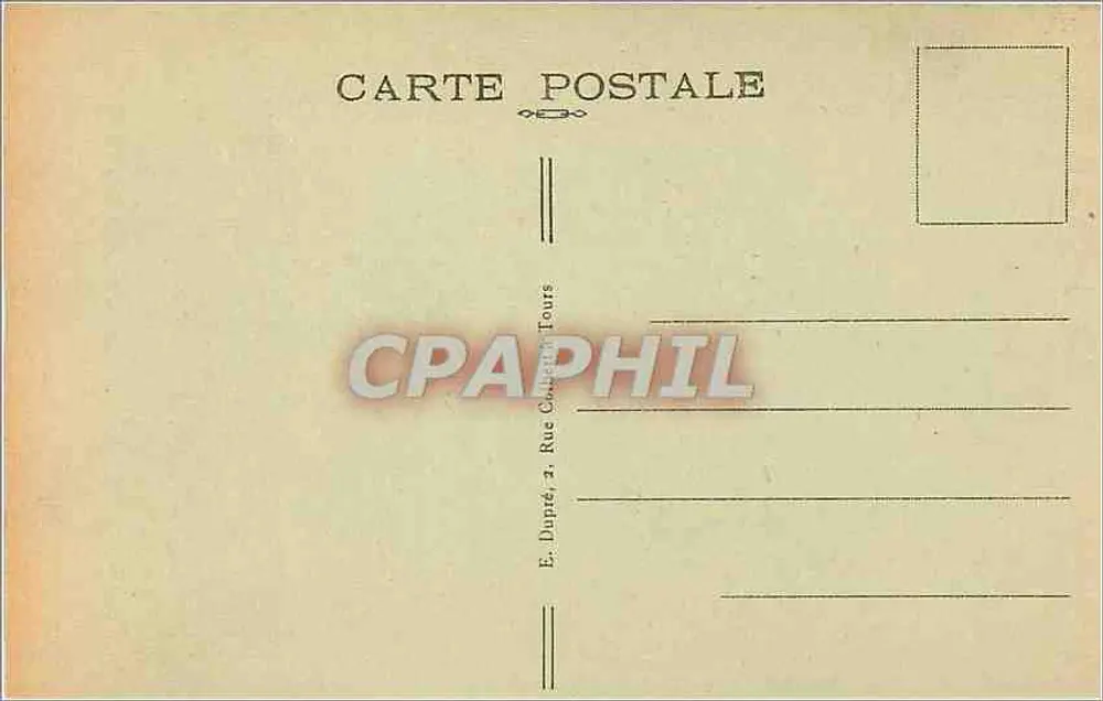 Blois — Le Château Intérieur — Escalier François Ier — A.P. - Verso