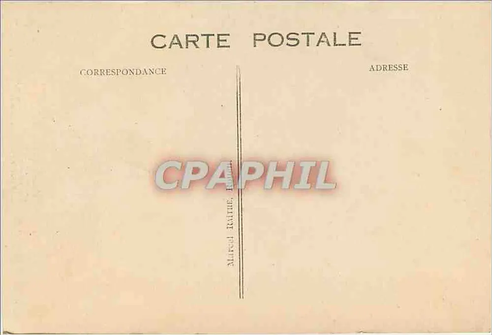 Catedral de Reims — vista da fachada e das torres — editor não identificado, número de série não visível - Verso