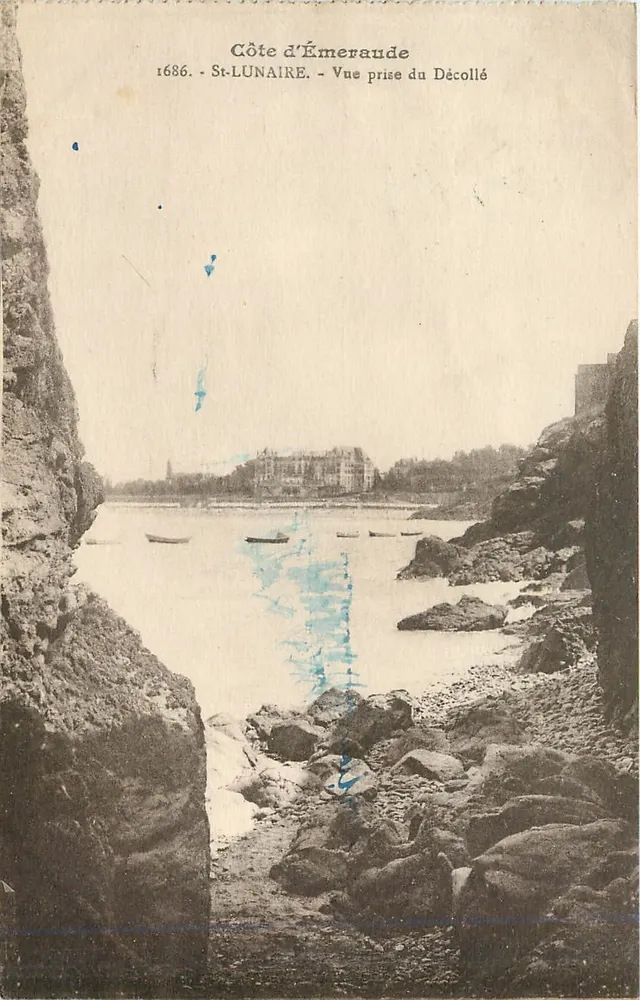 Côte d'Émeraude - St-Lunaire - Aussicht vom Décollé - Vorderseite