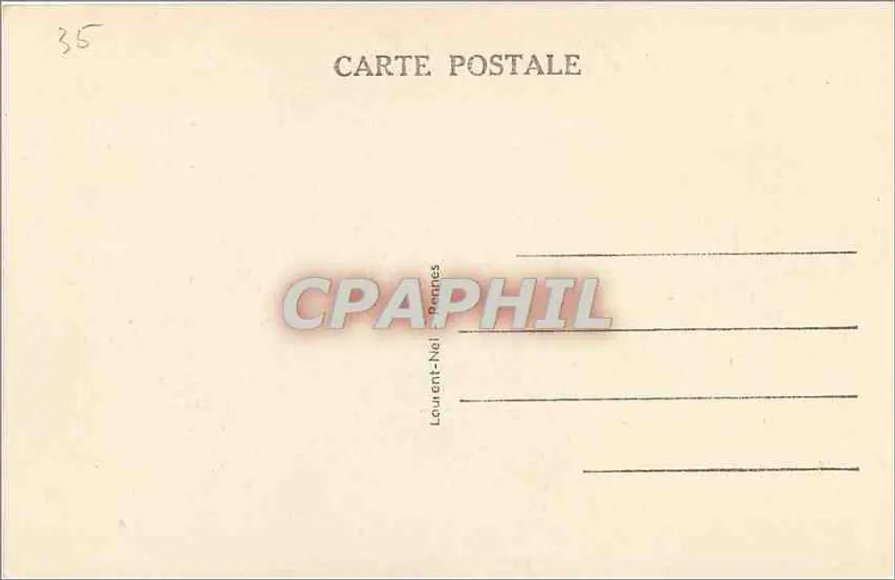 Rennes - Le Thabor - Les Grottes — n° 4476 - Verso