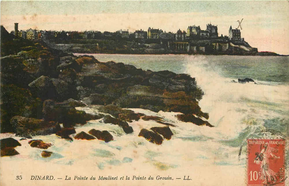 Dinard — La Pointe du Moulinel et la Pointe du Grouin — LL - Recto
