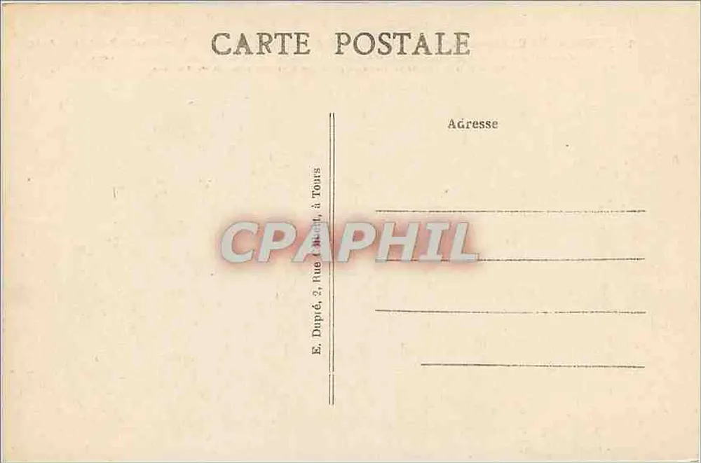Chenonceaux (Loire-et-Loire) — Le Château (côté Sud-Est) — A.P. - Verso