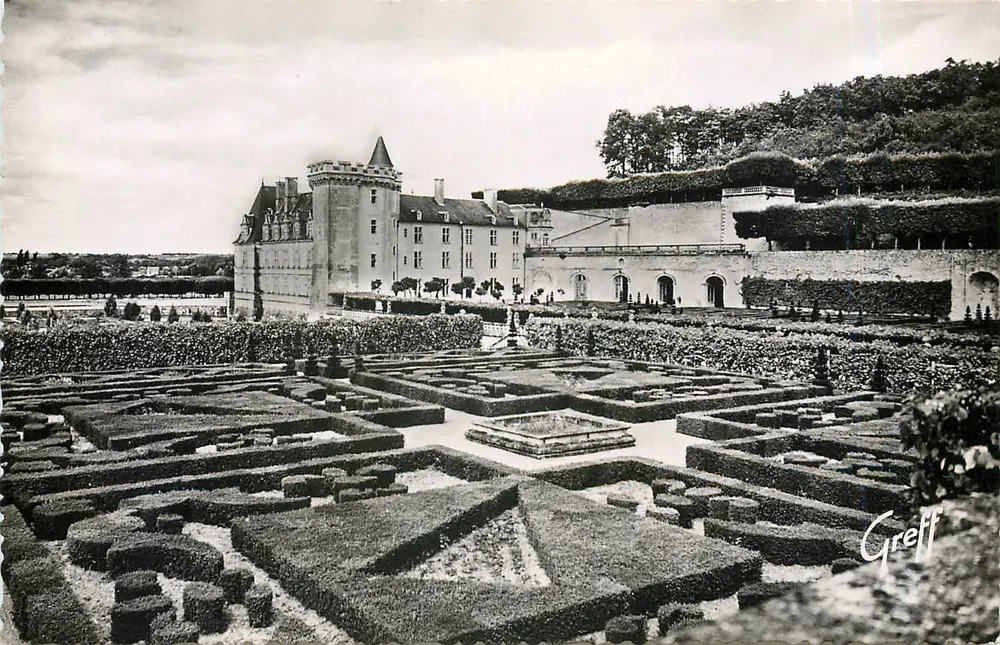 Villandry (Indre-et-Loire) — Die Gärten und das Schloss — Verlag GREFF - Vorderseite