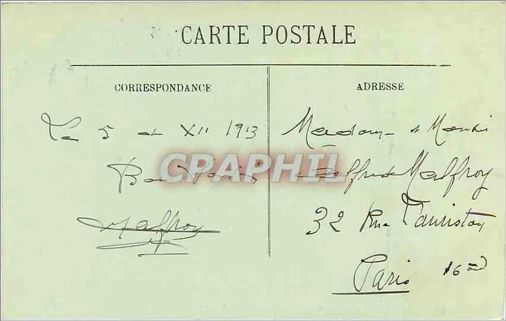 Langeais (Loir-et-Cher) — Le Château (côté ouest) XVᵉ siècle — LL. n°48 - Verso