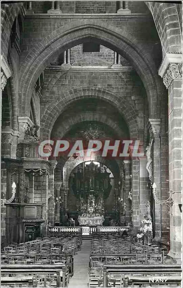 Le Puy (Haute-Loire) — Intérieur de la Cathédrale — Éditions Xavier Manous - Recto