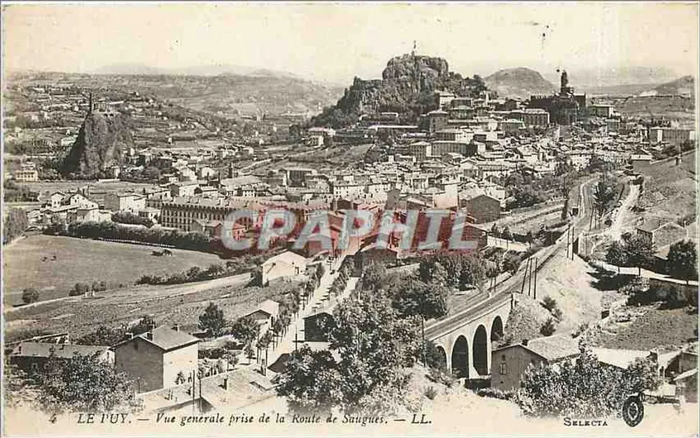 Le Puy — Allgemeine Ansicht vom Route de Saugues — Selecta LL - Vorderseite