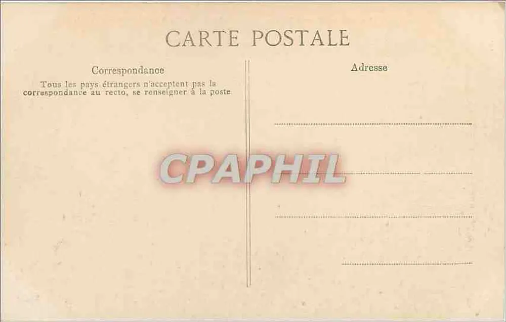 O Ponte de GARABIT (Cantal) — A Auvergne pittoresca — série 5839, editor L'Auvergne Pittoresque - Verso